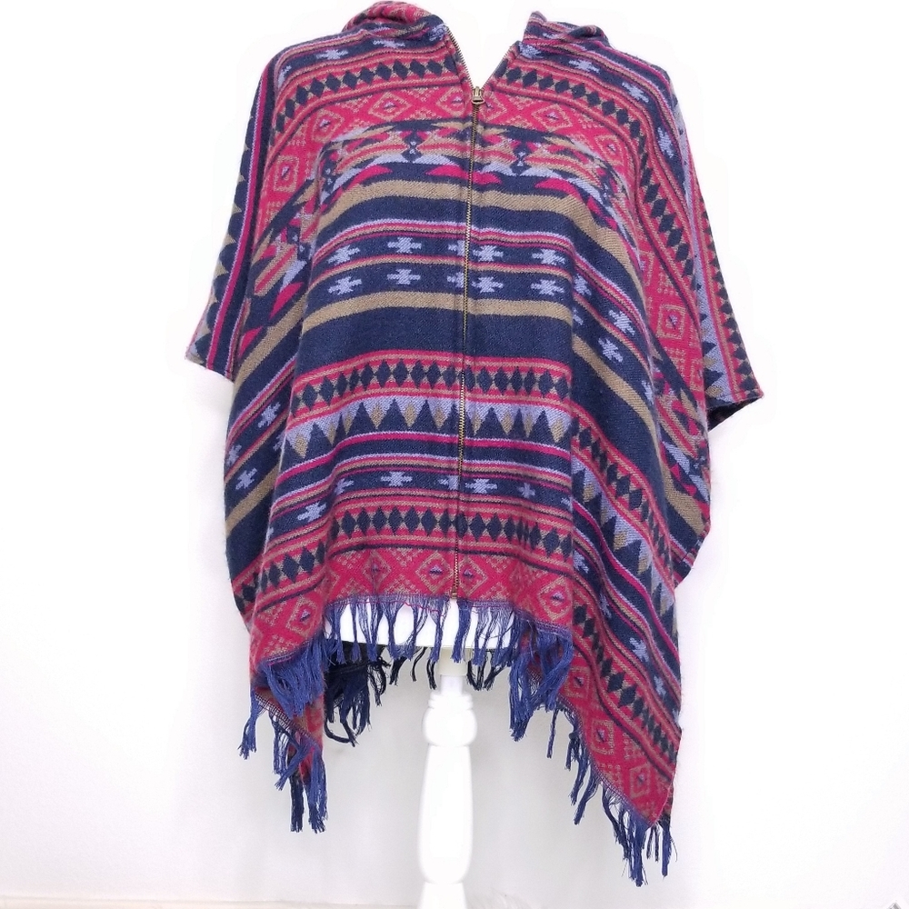 COPPER KEY Southwest Poncho